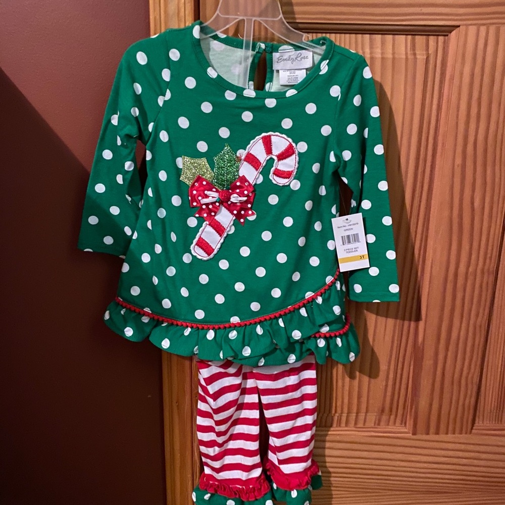 This is  a  3T Christmas outfit